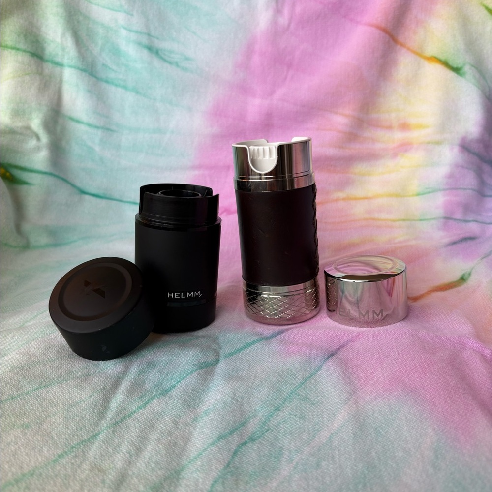 Helmm Refillable Deodorant Vessels: Heritage & Compass Onyx Bundle